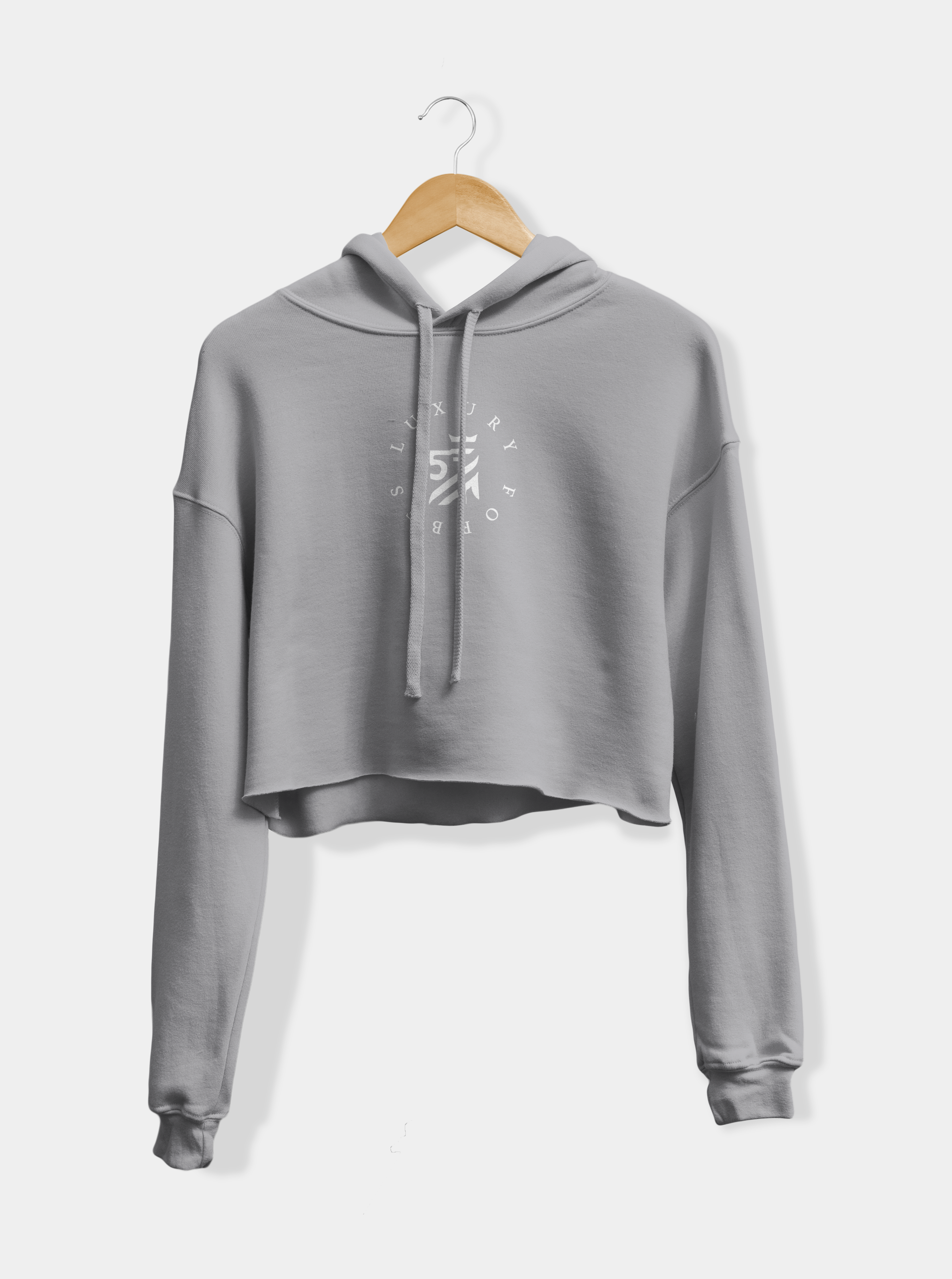 Gymshark Training Cropped Hoodie - Cherry Brown