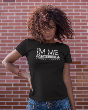 Im Me Im Different Black Women's T-Shirt