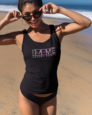I'm Me Women's Black Tank-Top