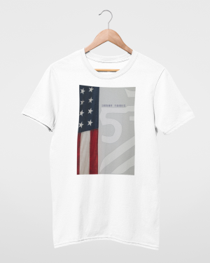 American Royalty Men's White T-Shirt