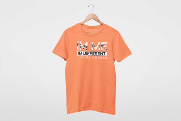 I'm Me I'm Different Orange T-Shirt
